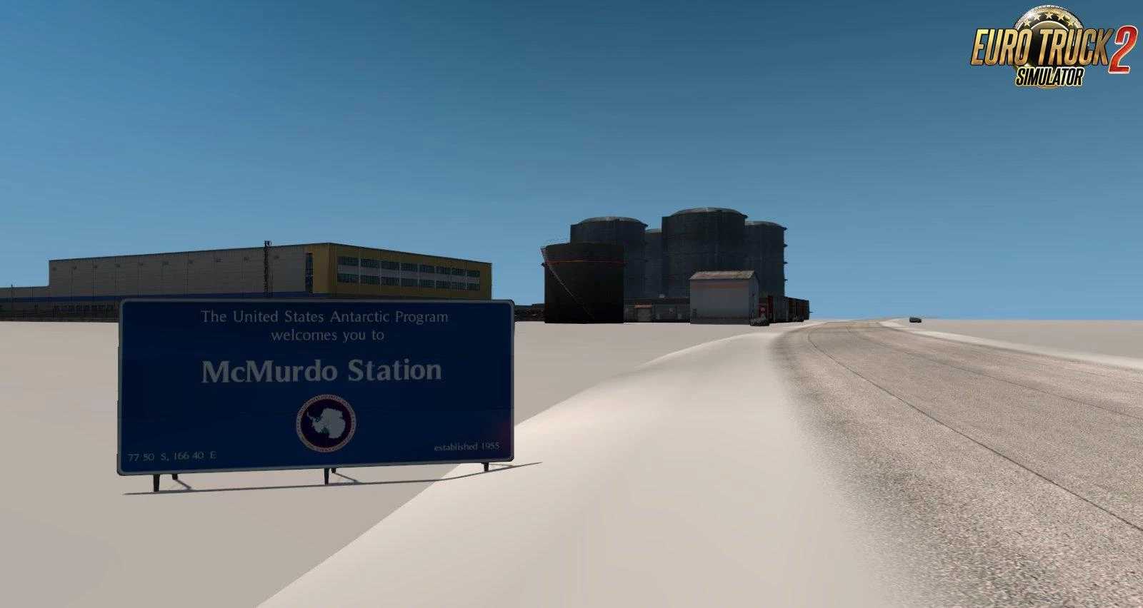 ETS 2 – Antarctica Map V1.53 Modu – 1.53