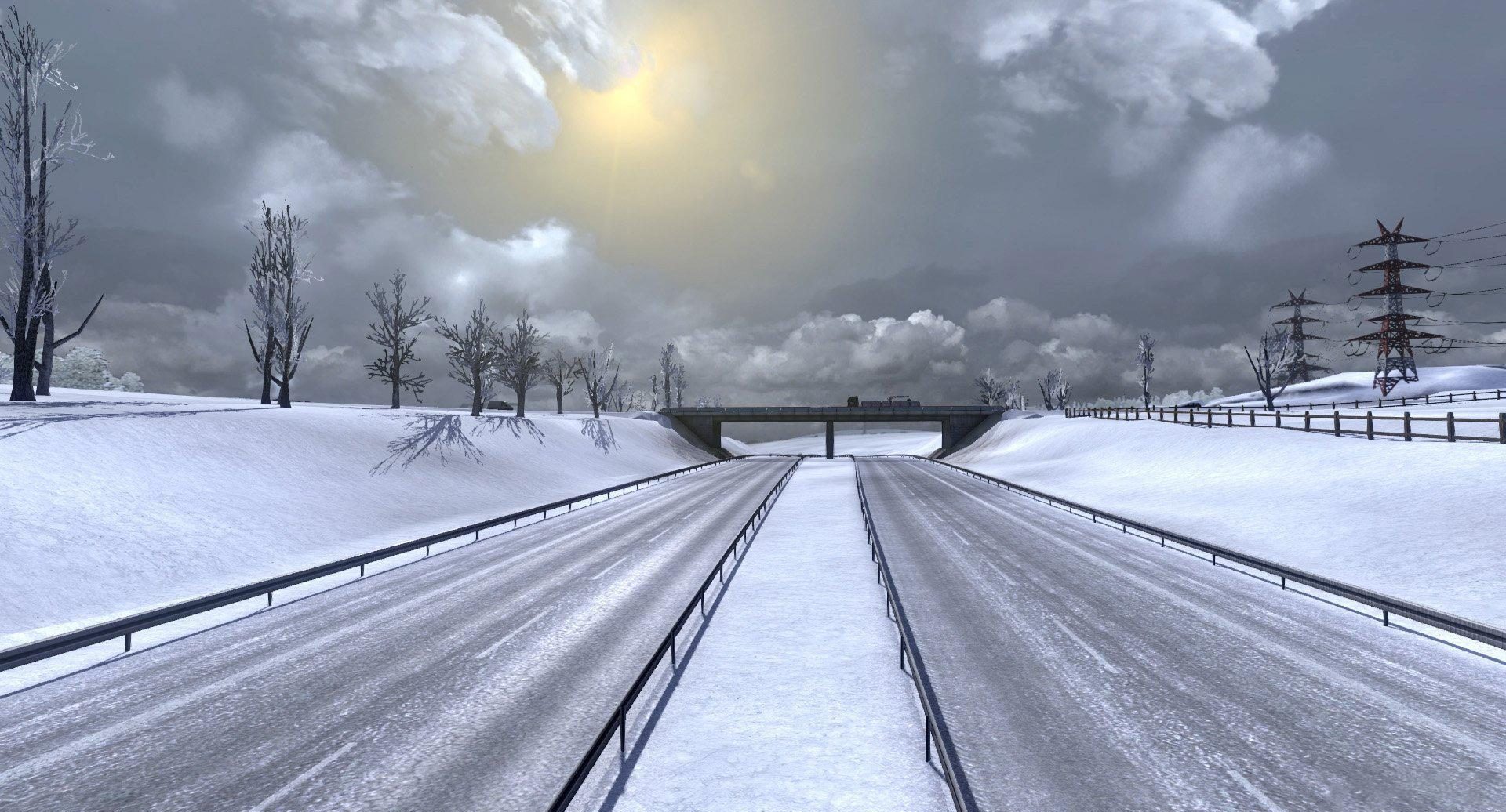 ETS 2 – Karlı Kış Modu – 1.54