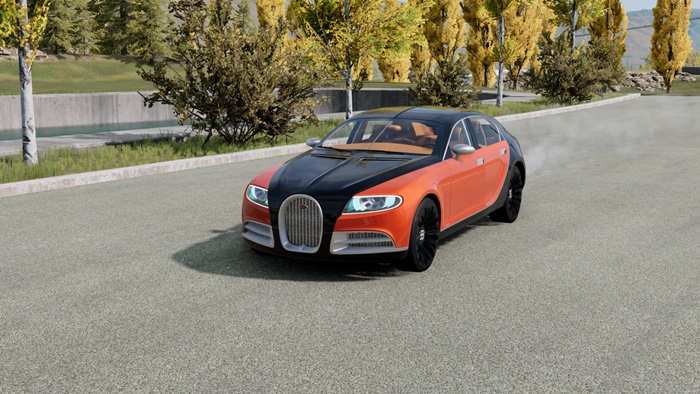 BeamNG Drive – Bugatti 16C Galibier Modu