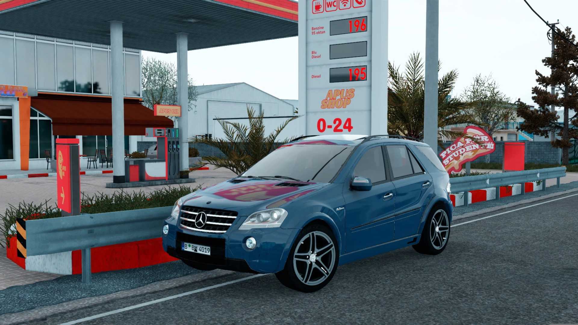 ETS 2 – Mercedes Benz ML63 AMG 2009 V1.8 Modu – 1.53