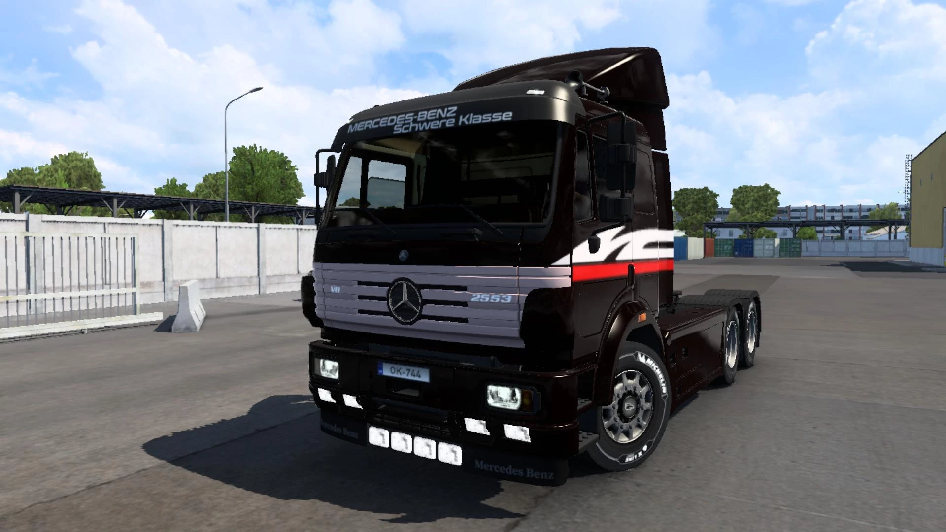 ETS 2 – Mercedes SK V1.54 Modu – 1.54