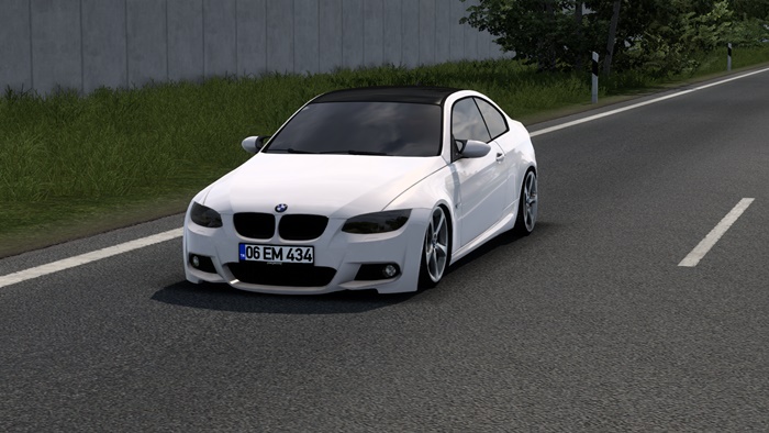 ETS 2 – BMW 3 Series E92 M-Tech V1.54 Modu – 1.54