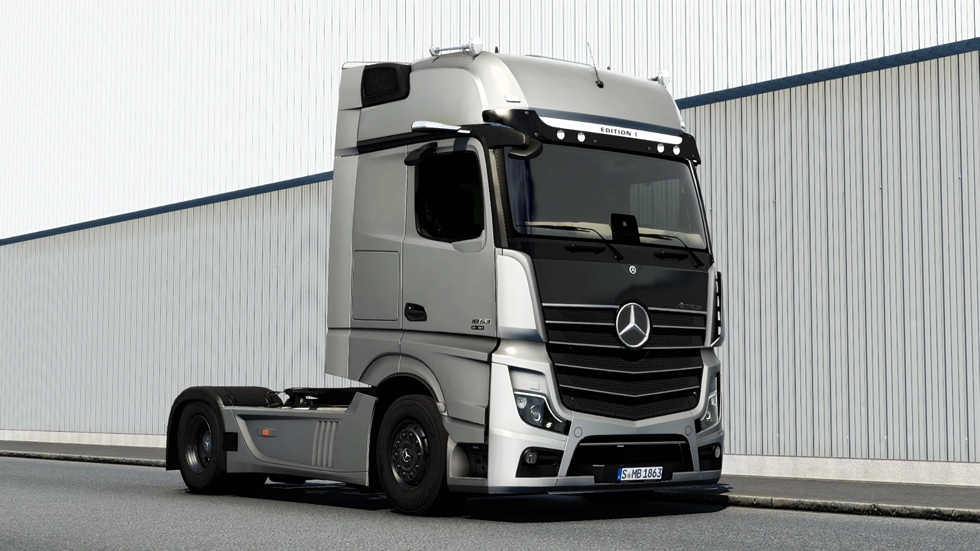 ETS 2 – Mercedes Benz New Actros 2019 V2.2 Modu – 1.54