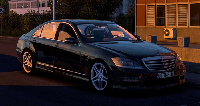 ETS 2 – Mercedes Benz W221 S63 Amg V1.0 Modu – 1.54