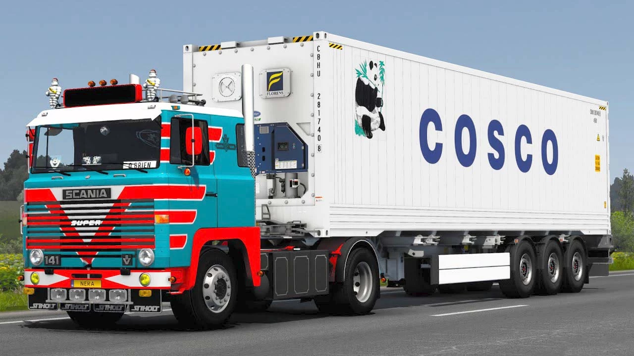 ETS 2 – Scania 1 Series V2.5 Modu – 1.54