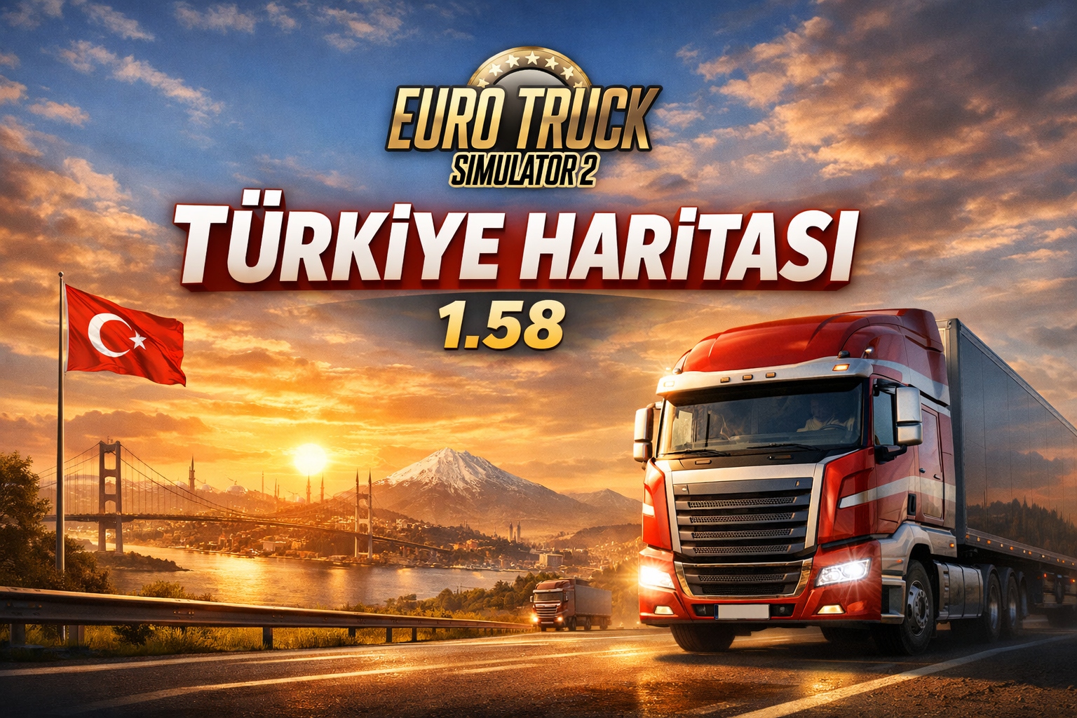 ETS 2 – Türkiye Haritası Modu – 1.58